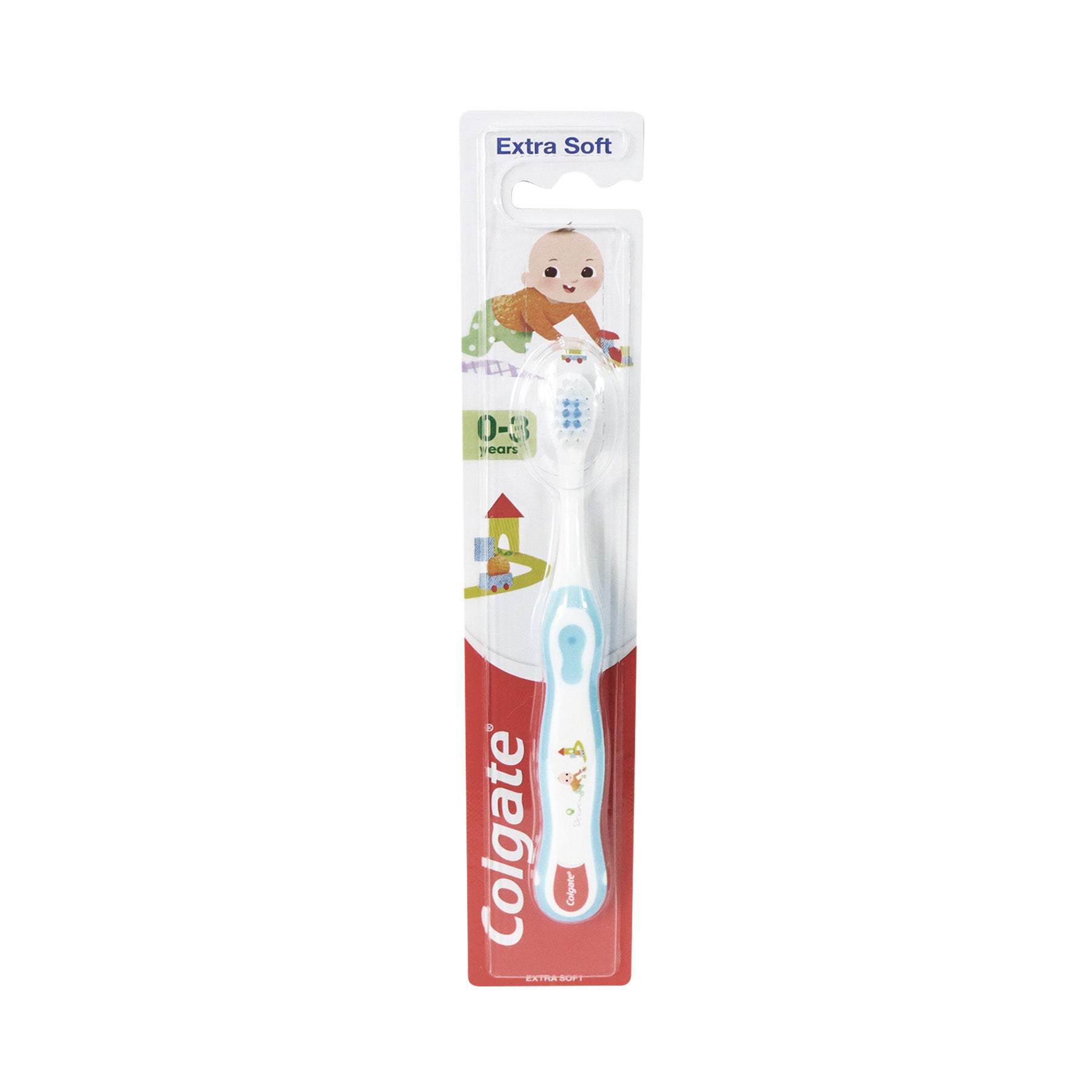 Colgate Kids Extra Soft Toothbrush (0-3 Years) (Blue)