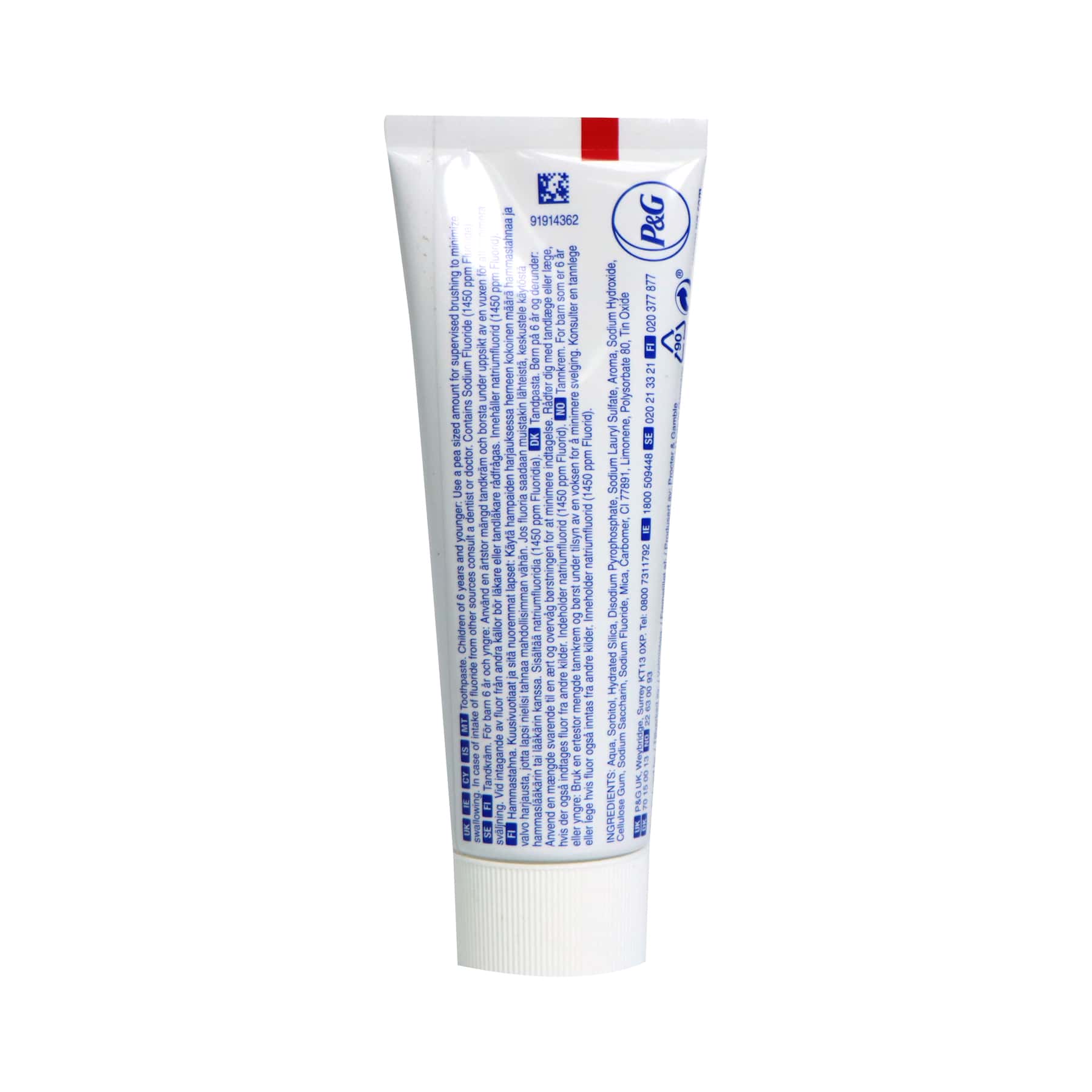 Oral-B 3D White Vitalizing Fresh Toothpaste 75ml x 2