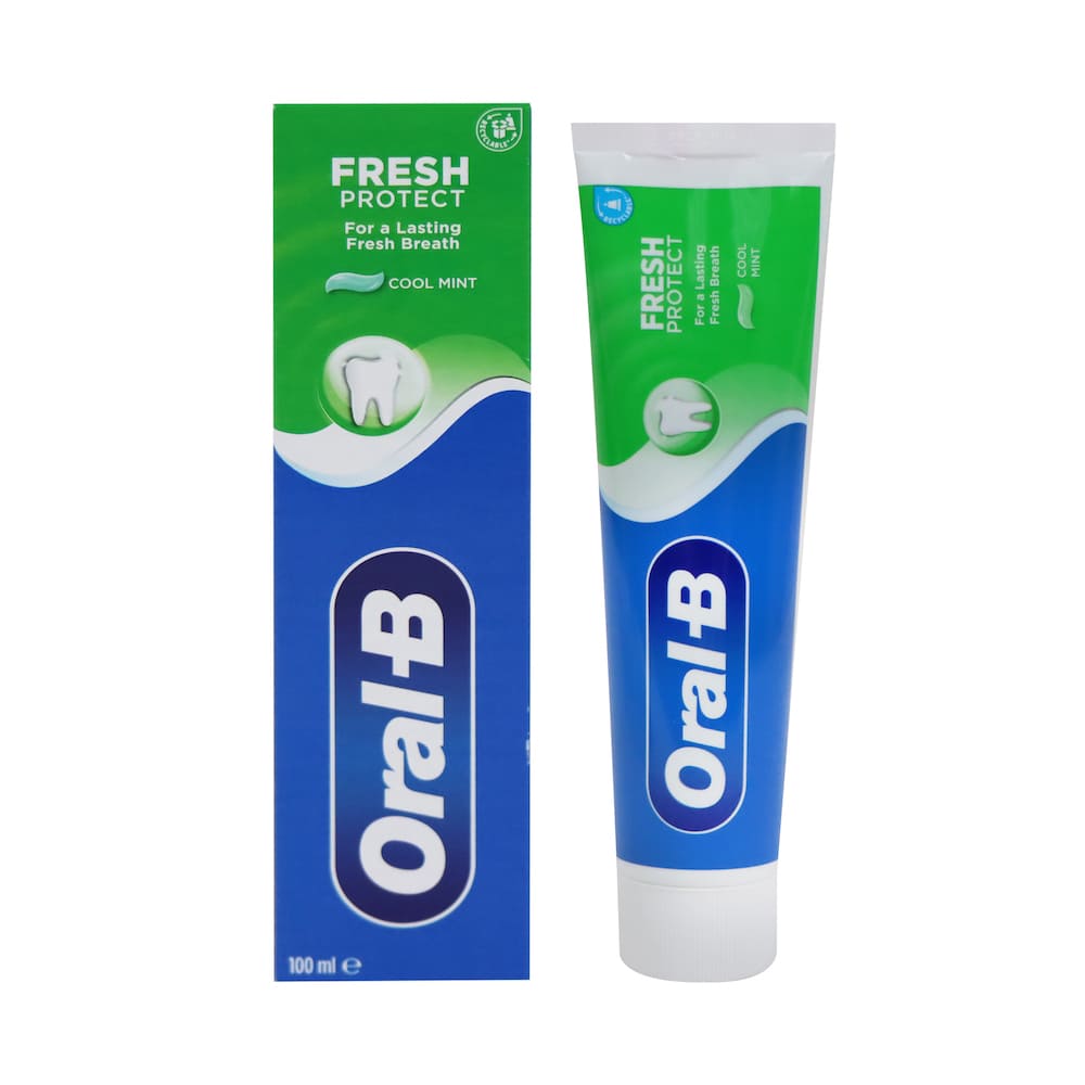 Oral-B Fresh Protect Toothpaste Cool Mint 100ml