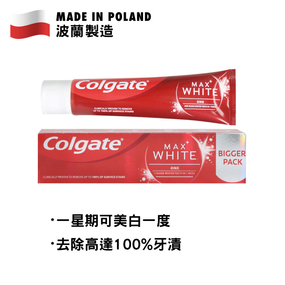 Colgate 高露潔 Max White One 閃耀鑽白牙膏 100毫升