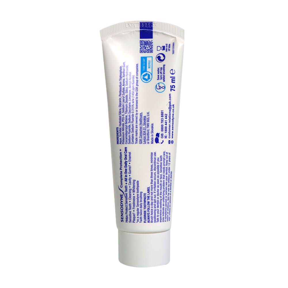 Sensodyne Complete Protection+ Extra Fresh Toothpaste 75ml x 2