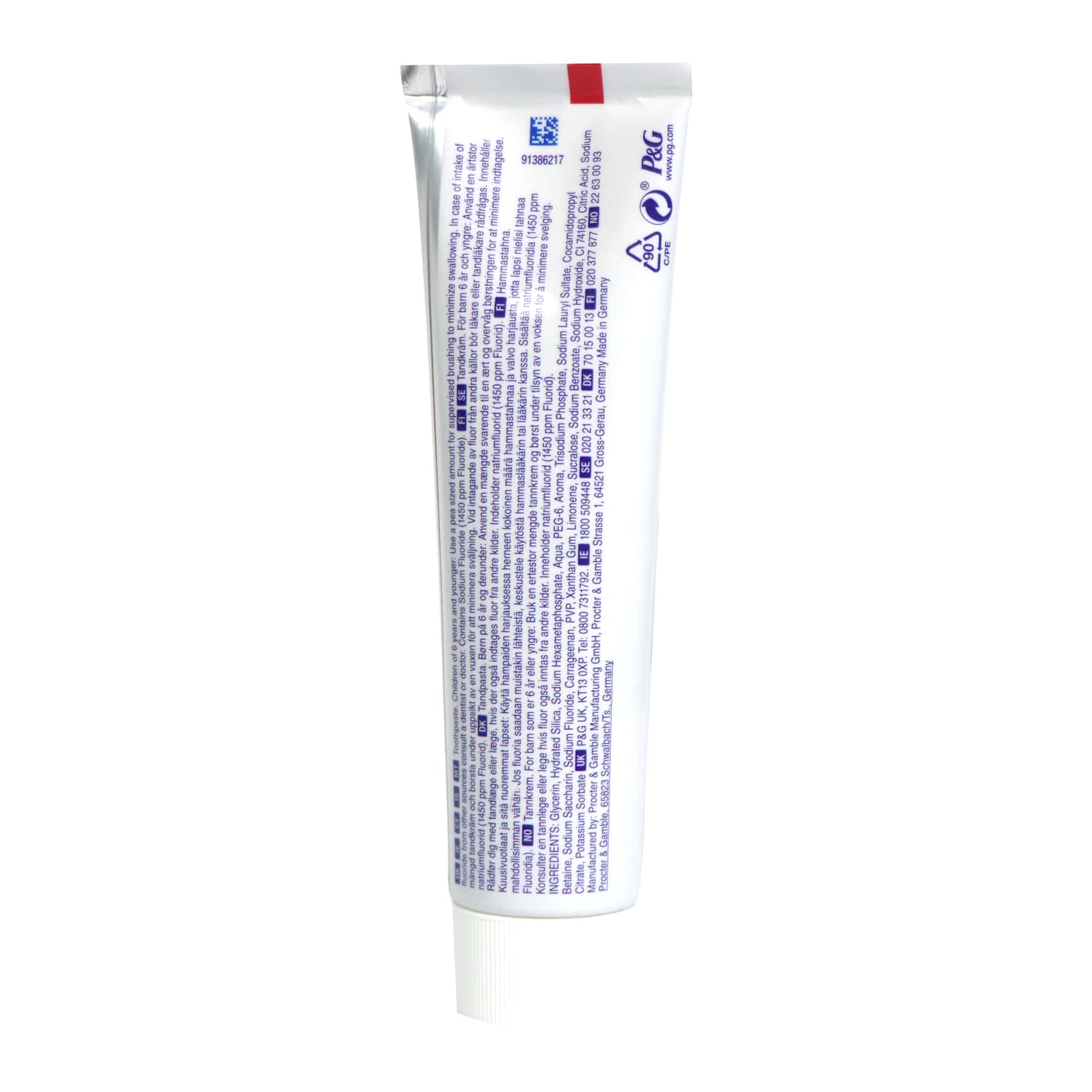 Oral-B 3D 極緻完美亮白牙膏 100毫升 x 2
