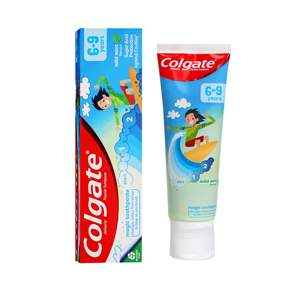 Colgate Kids Toothpaste 75ml (6-9 Years) x 2