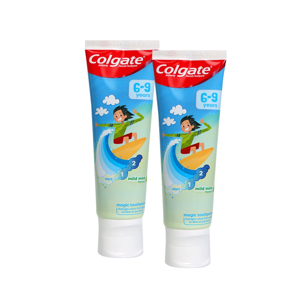 Colgate 高露潔 兒童防蛀變色牙膏 75毫升 (適合6-9歲) x 2