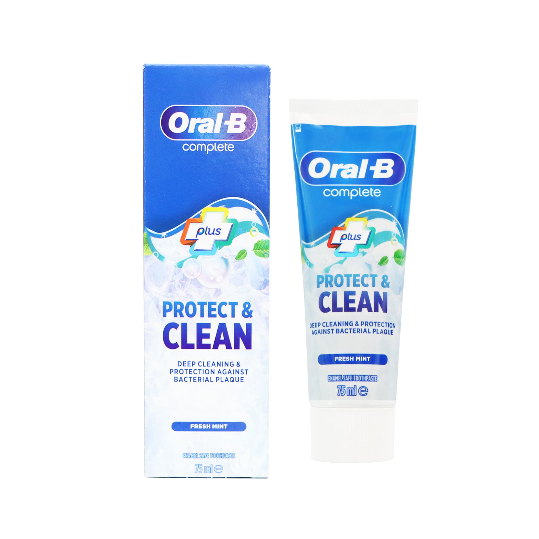 Oral-B Complete Plus 全效清新薄荷牙膏 75毫升 x 2