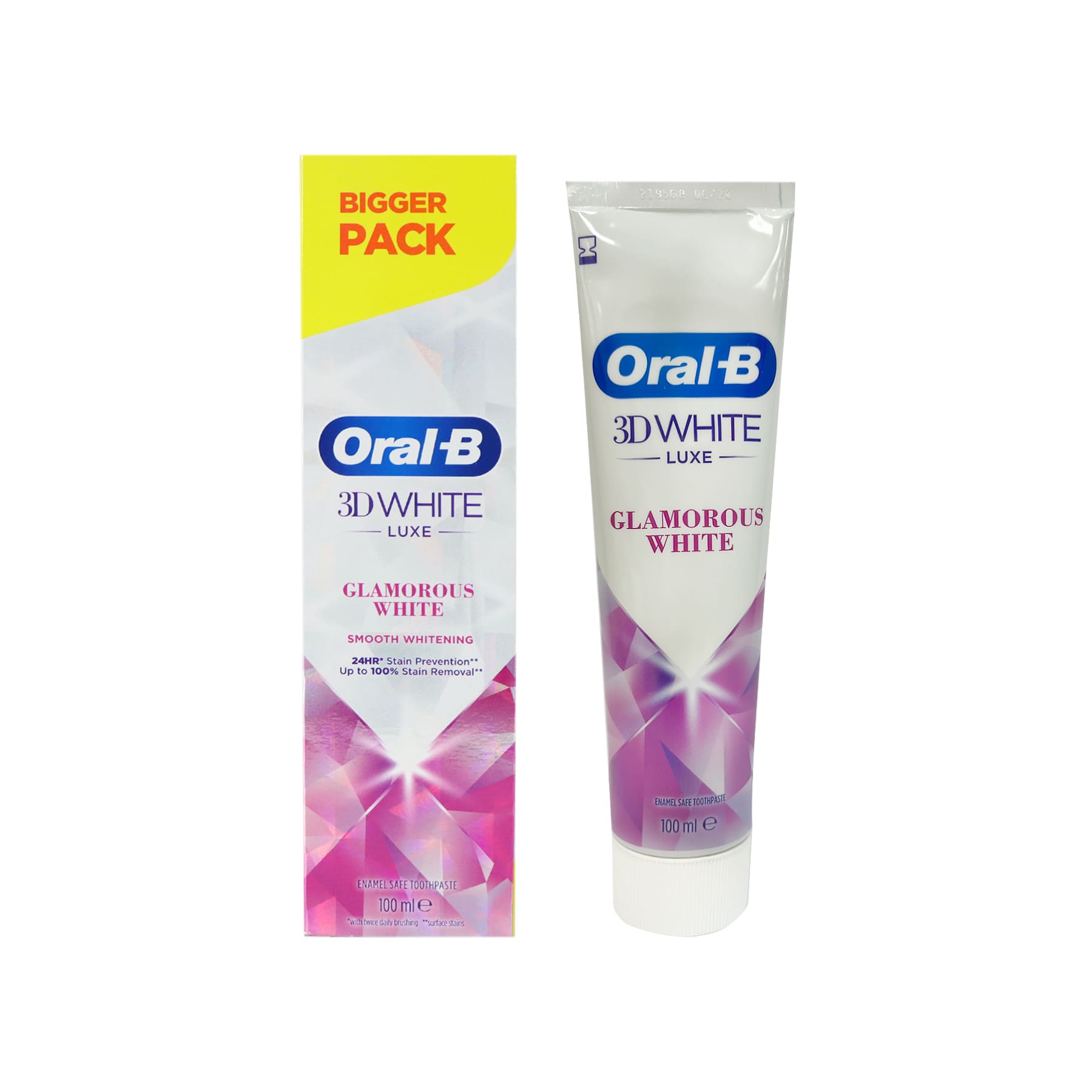Oral-B 3D 極緻魅力亮白牙膏 100毫升 x 2