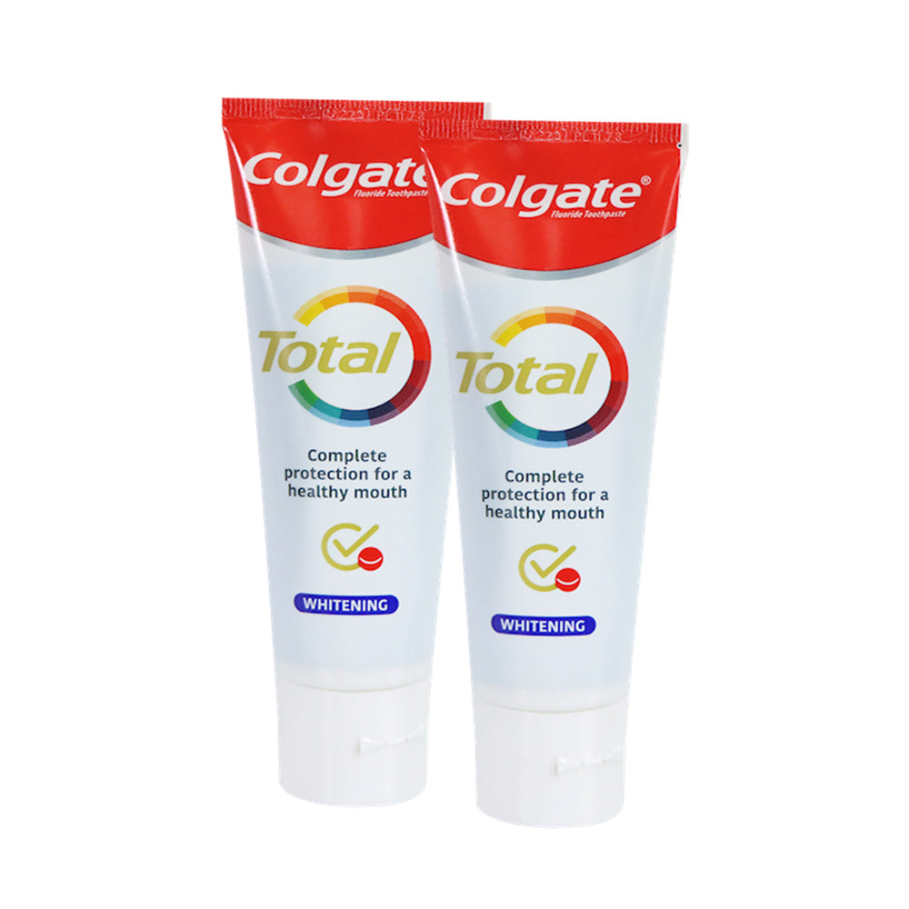 Colgate Total Whitening Toothpaste 75ml x 2
