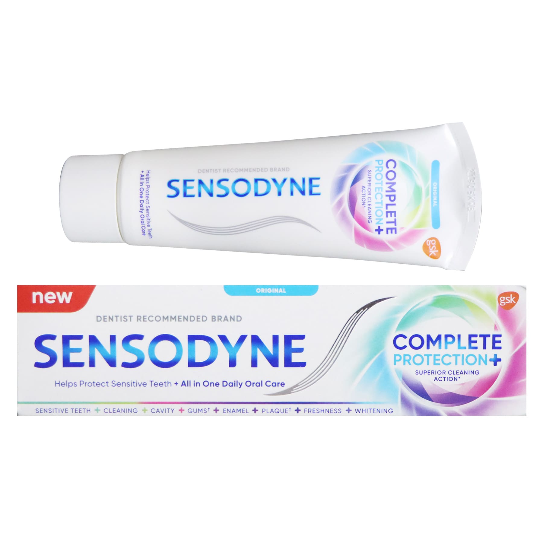 Sensodyne 舒適達 全方位防護抗敏牙膏 75毫升 x 2