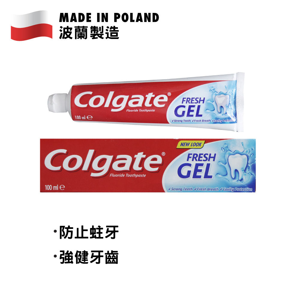 Colgate 高露潔 清涼防蛀牙膏啫喱 100毫升