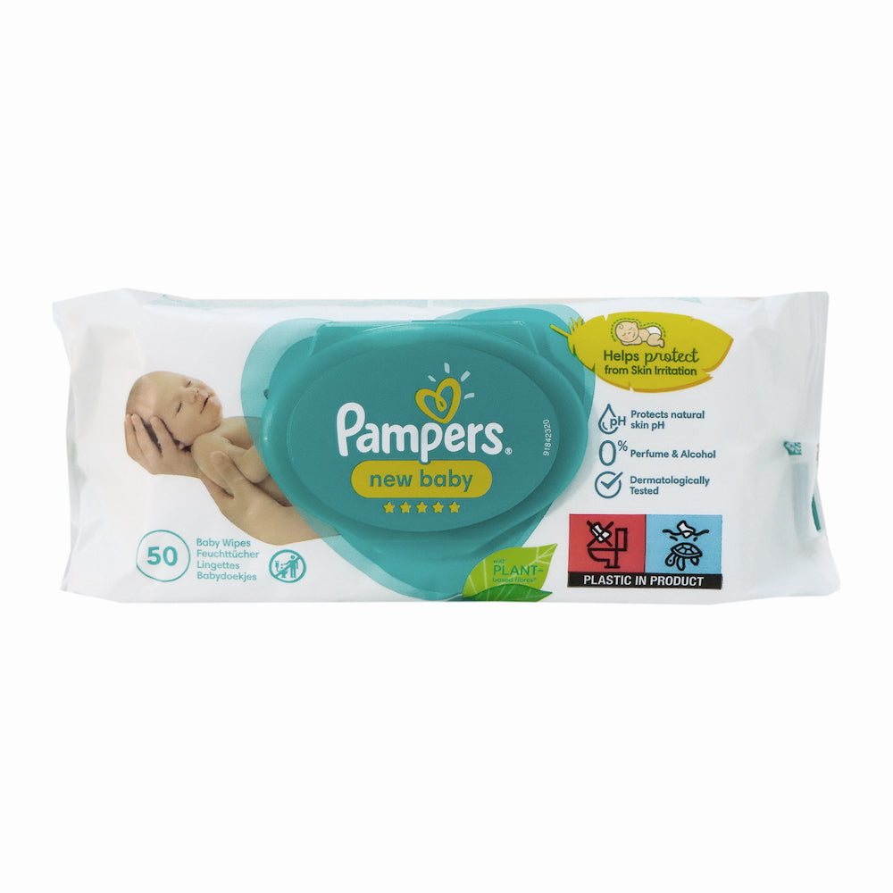 Pampers New Baby Wipes 50pcs