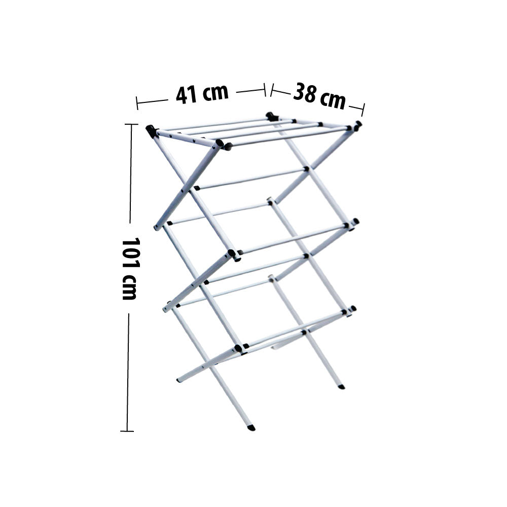垂直式X型可摺疊晾衣架