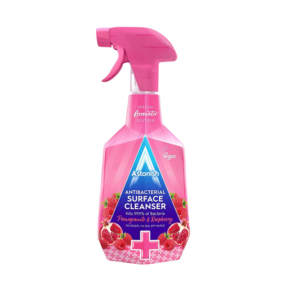 Astonish Antibacterial Surface Cleanser Pomegranate & Raspberry 750ml