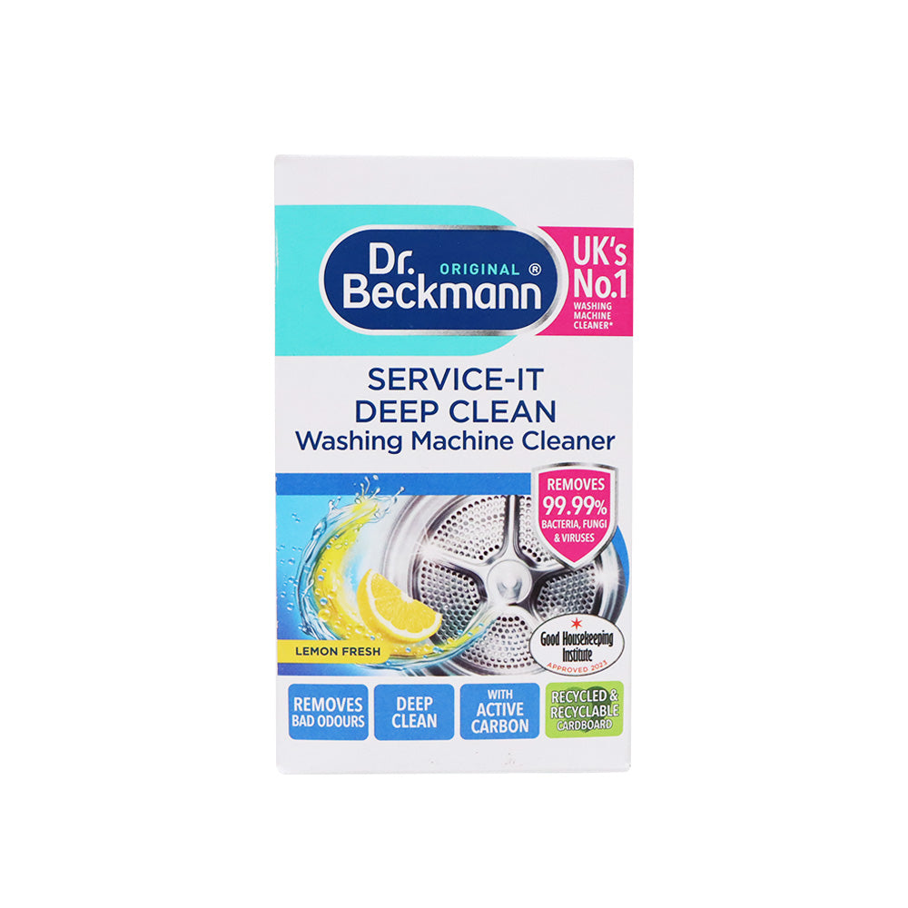Dr Beckmann Service-it Deep Clean Washing Machine Cleaner (UK Version) 250g