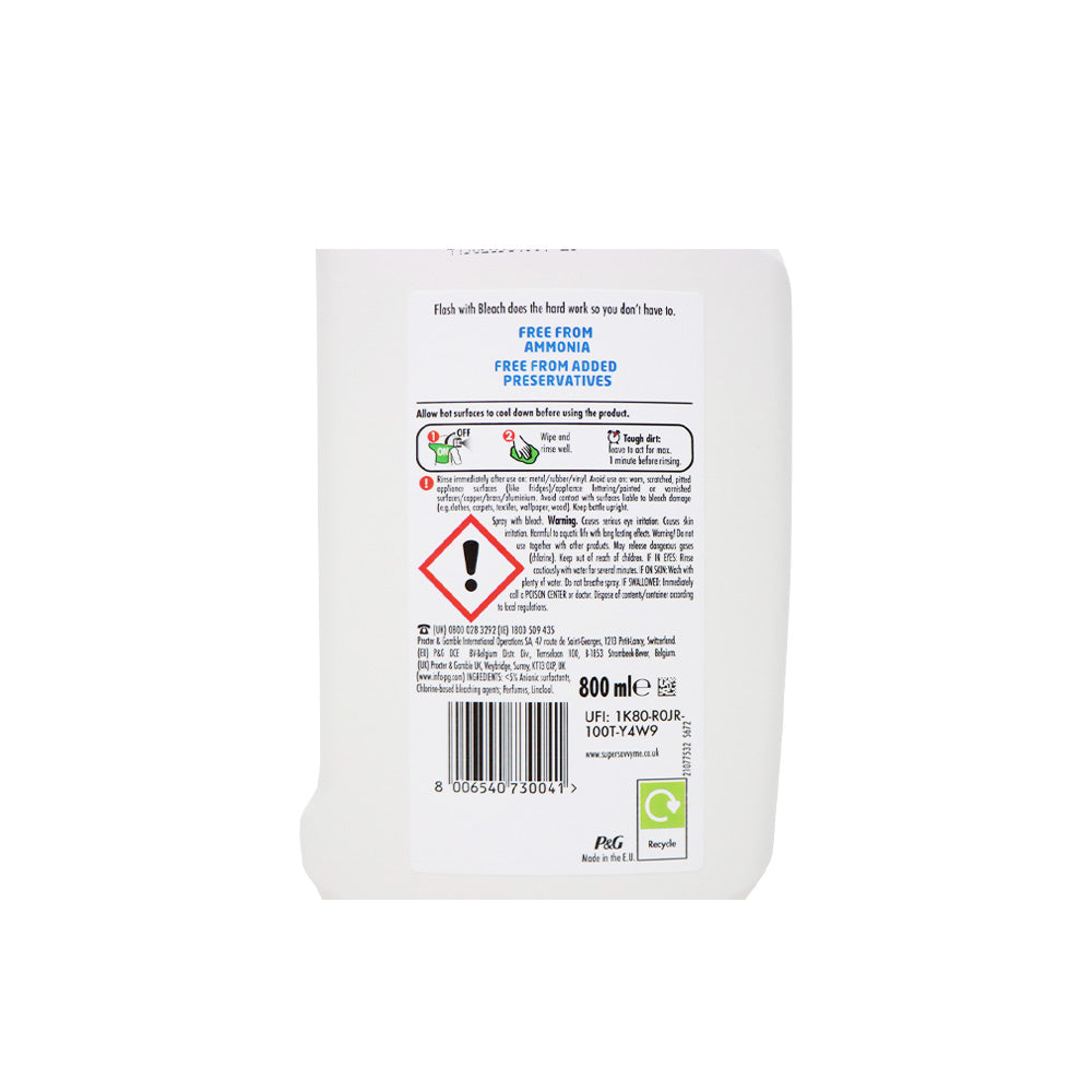 [P&G] Flash 多用途漂白清潔噴霧 尤加利清香 800毫升