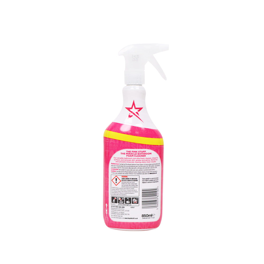 The Pink Stuff The Miracle Bathroom Foam Cleaner 850ml