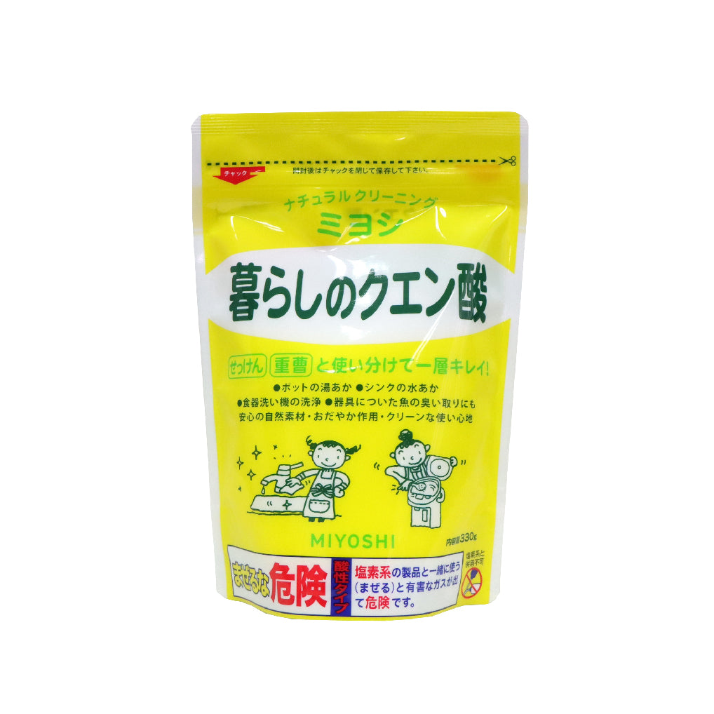 MIYOSHI 檸檬酸抗菌消臭多用途清潔劑 330克