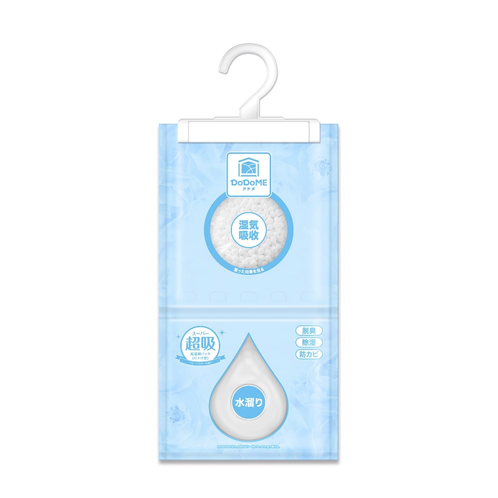 DoDoME 超級吸濕掛裝 爽身粉香味 500毫升 x 2個裝
