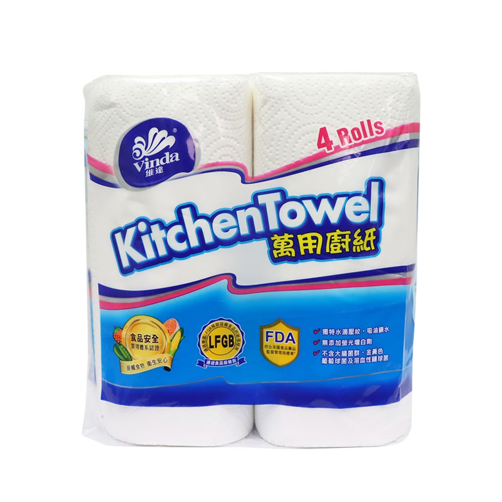 Vinda Kitchen Towel 4 Rolls