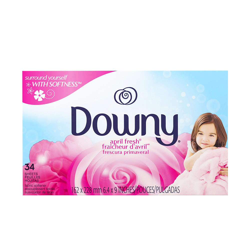 [P&amp;G] Downy Fabric Softener Dryer Sheets (April Fresh) 34 sheets