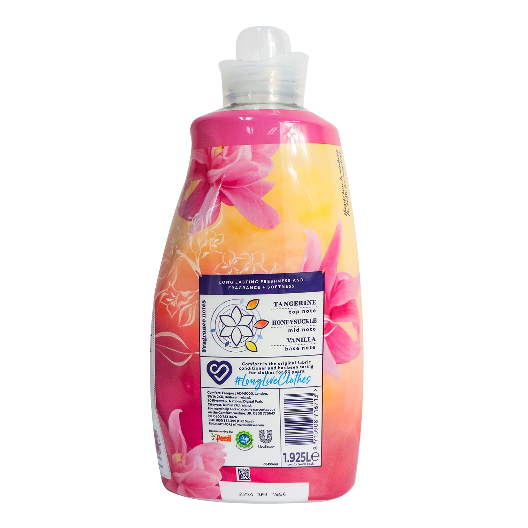 Comfort Fabric Conditioner 1.925L (Honeysuckle & Sandalwood)