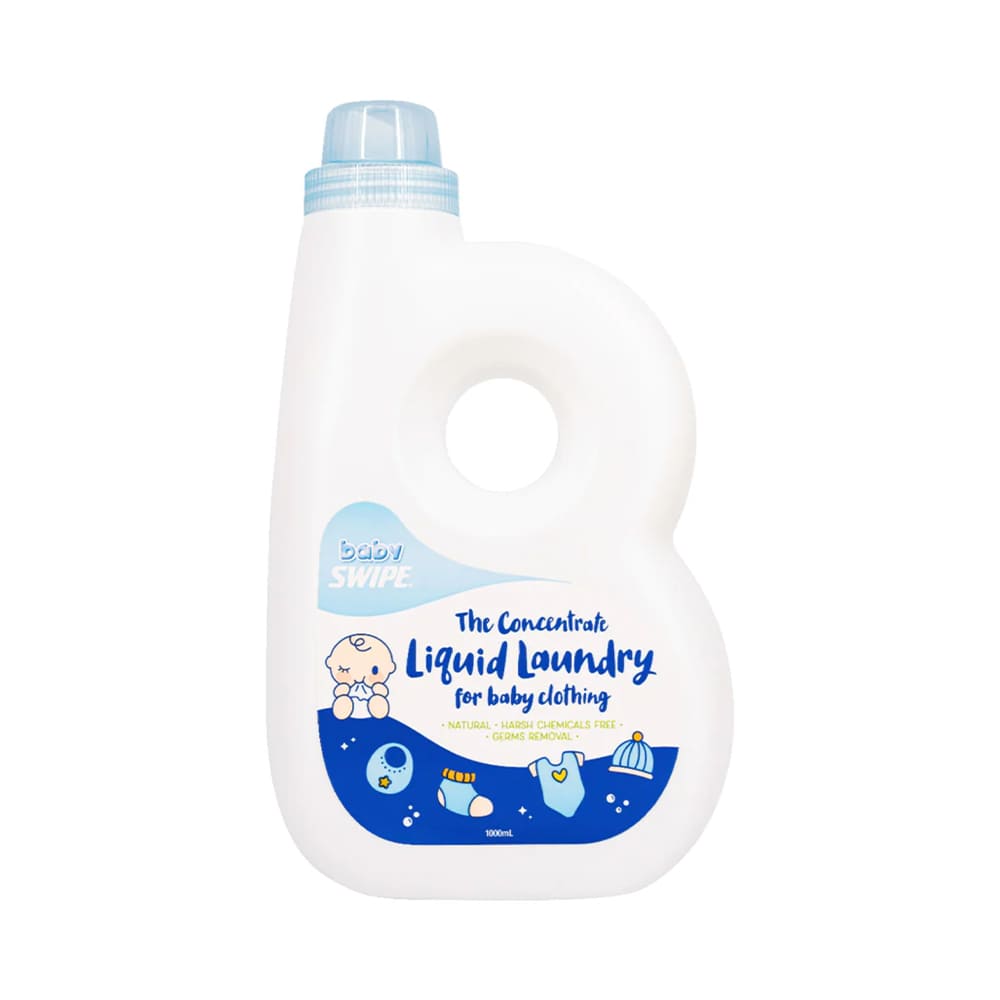 babySWIPE The Concentrate Liquid Laundry for Baby Clothing 1L
