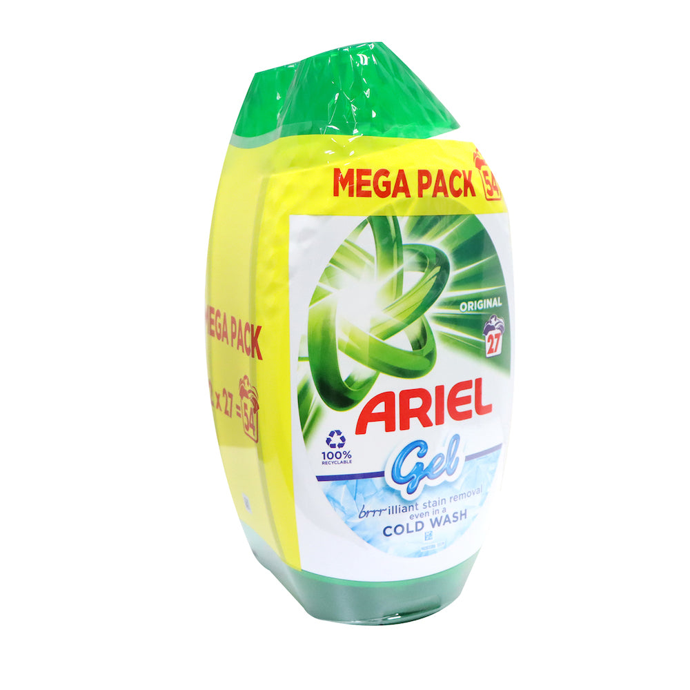 Ariel Original Washing Liquid Gel Bio (Fresh Linen) (945ml x 2)