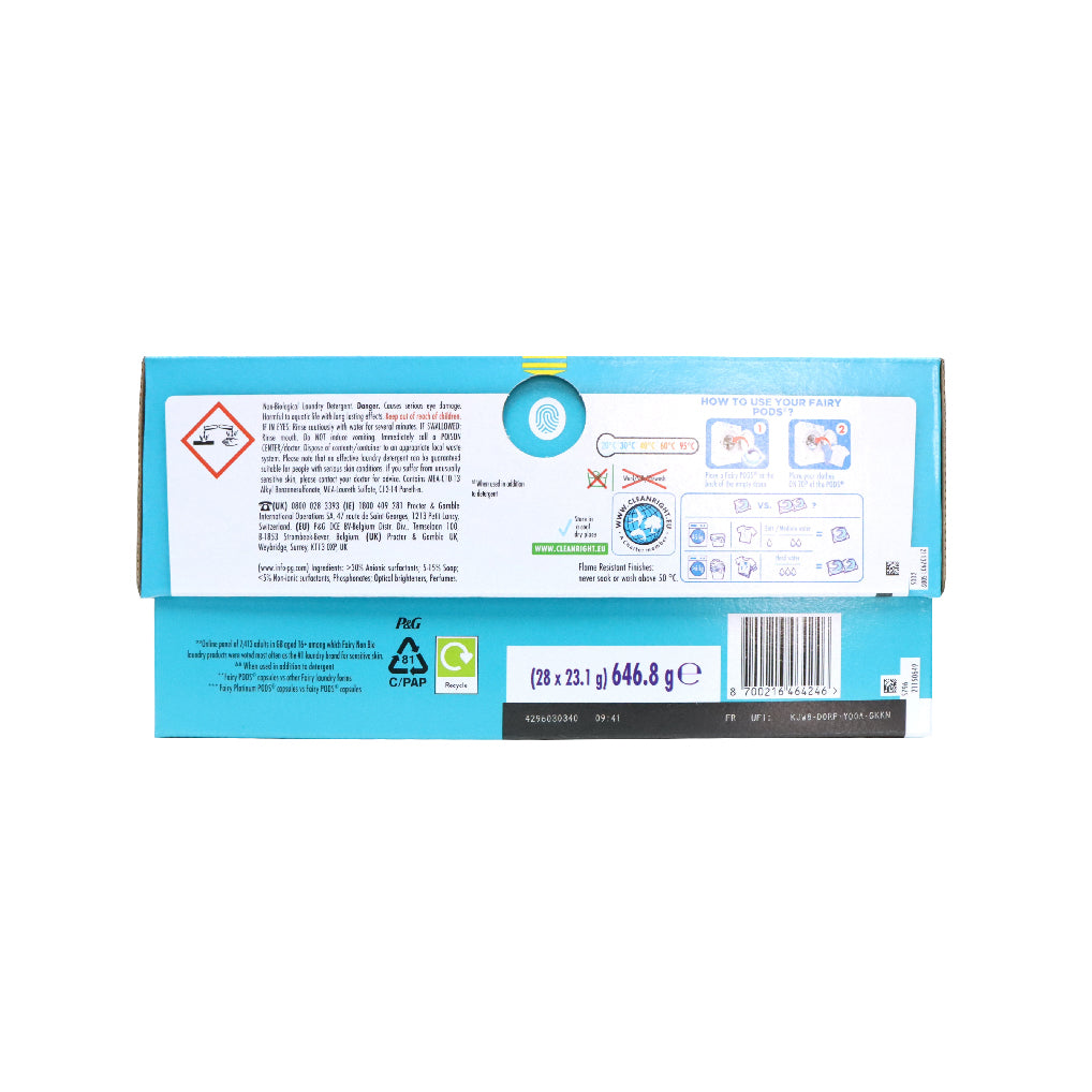 [P&G] Fairy Non Bio 無酵素防敏洗衣球 28粒