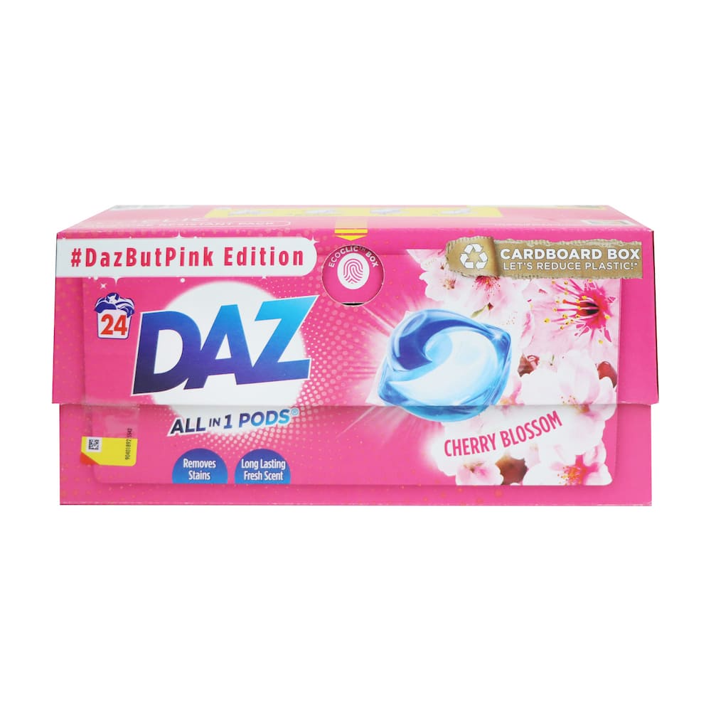 [P&G] DAZ Pink Edition All-in-One Laundry Pods 24pcs Cherry Blossom