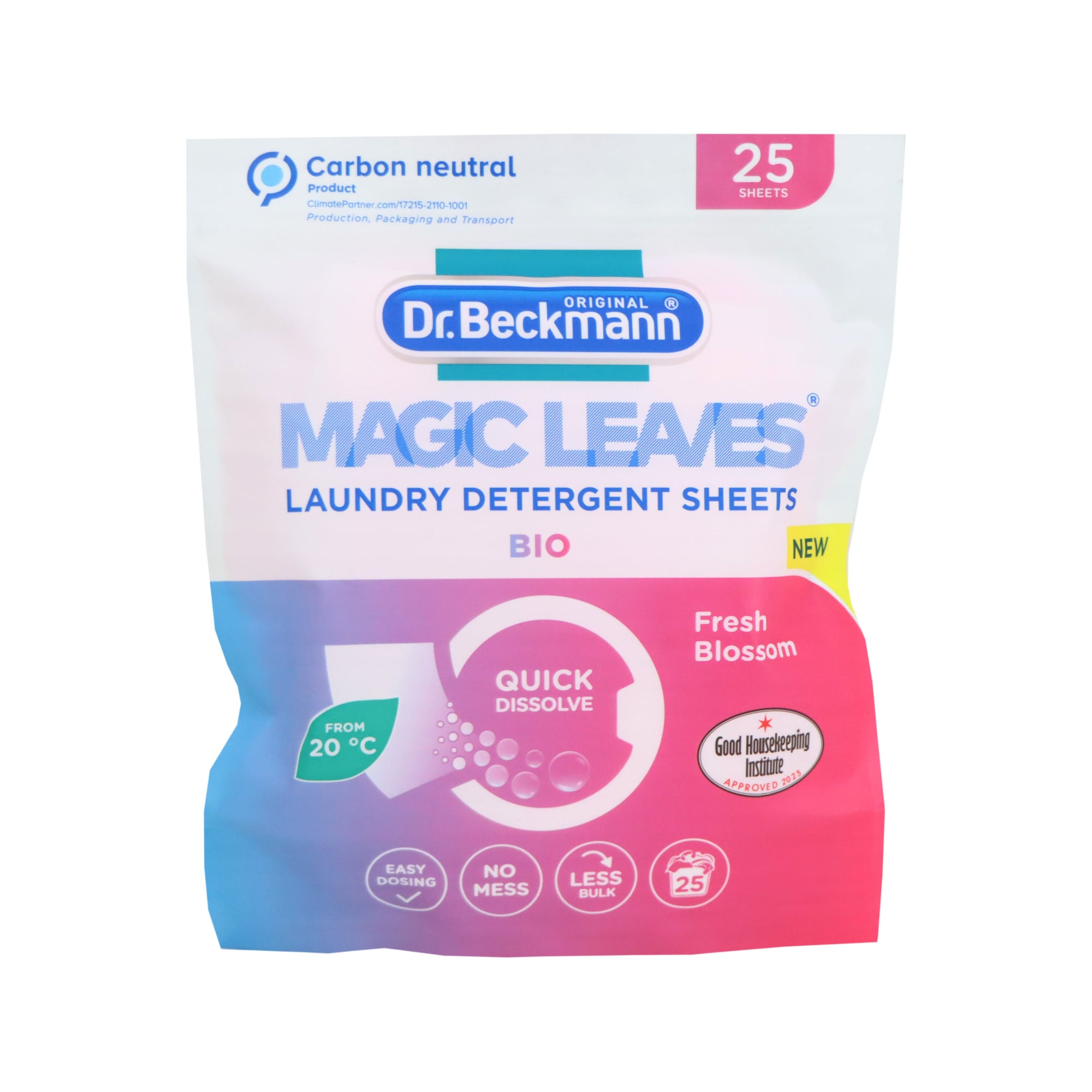 Dr Beckmann MAGIC LEAVES BIO Laundry Detergent Sheets 25pcs