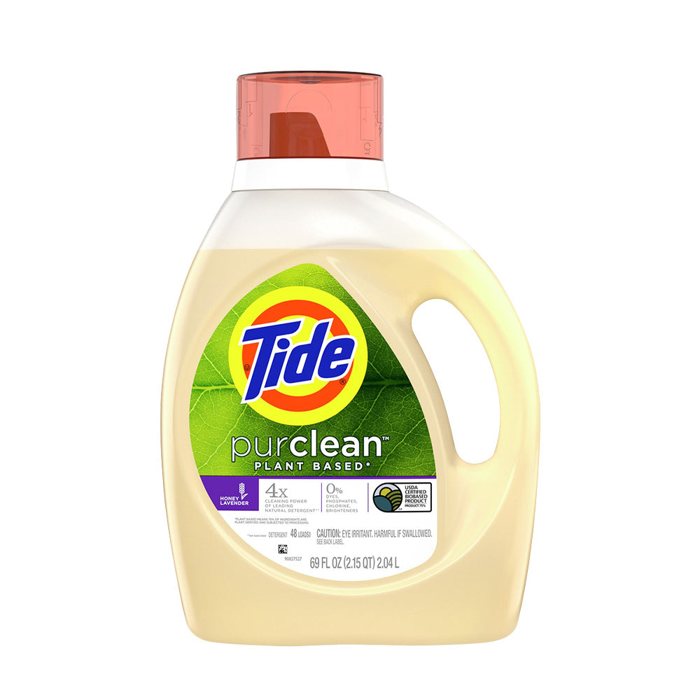 [P&G] Tide Plant-Based Laundry Detergent Honey Lavender 2.04L
