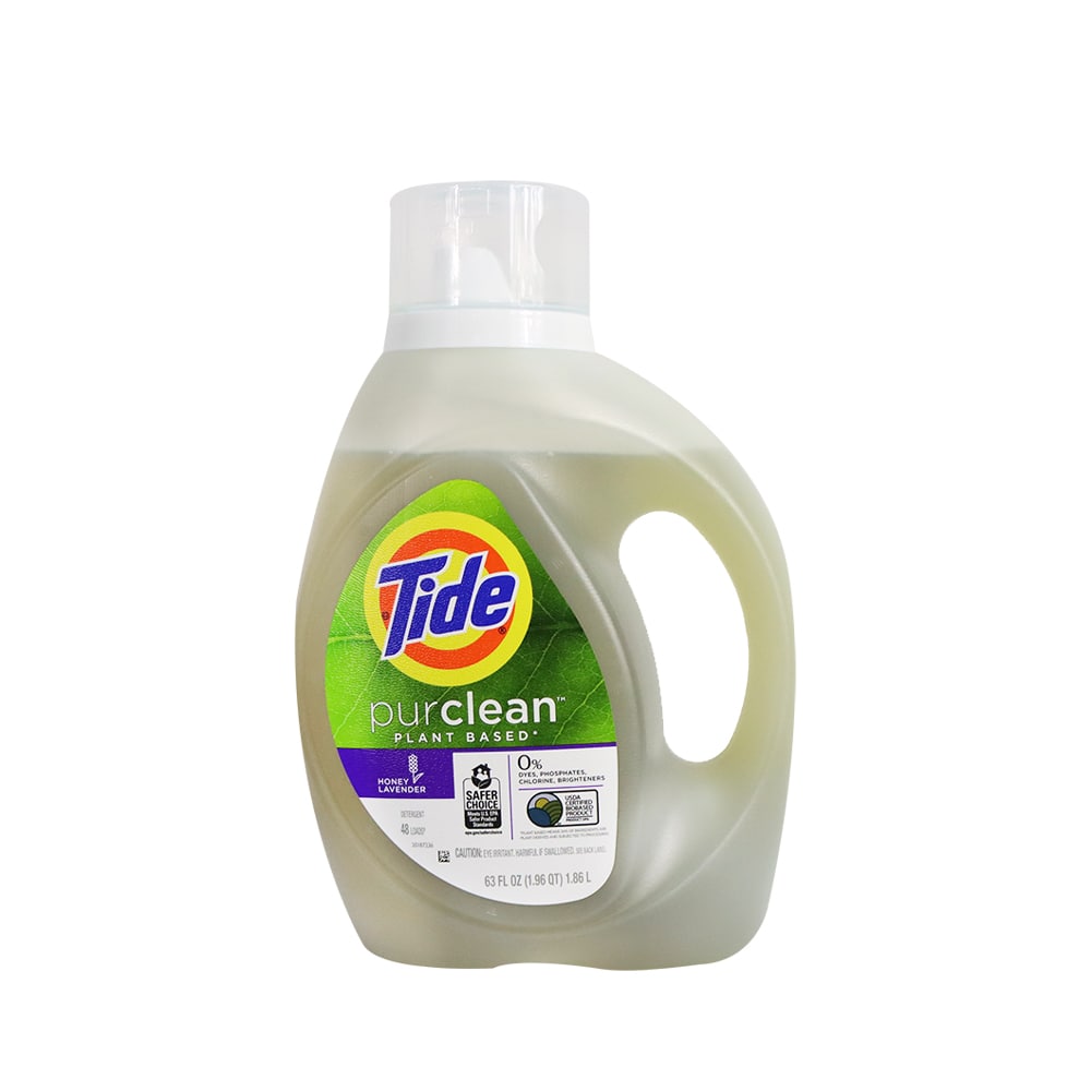 [P&G] Tide Plant-Based Laundry Detergent Honey Lavender 1.86L