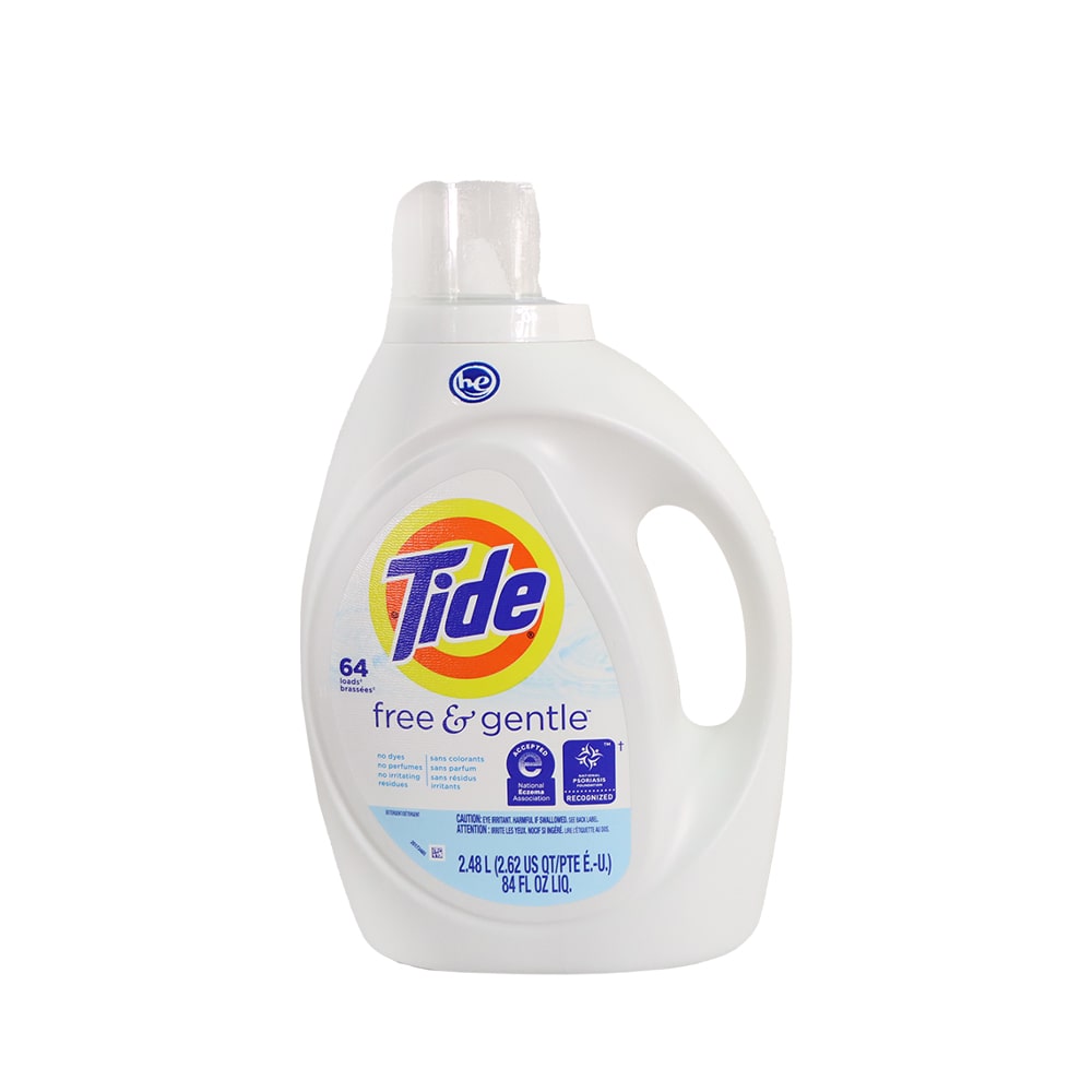 [P&G] Tide Free & Gentle Laundry Liquid Detergent for Sensitive Skin 2.48L