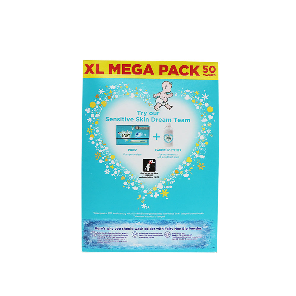 [P&G] Fairy Non Bio 無酵素防敏洗衣粉 3公斤