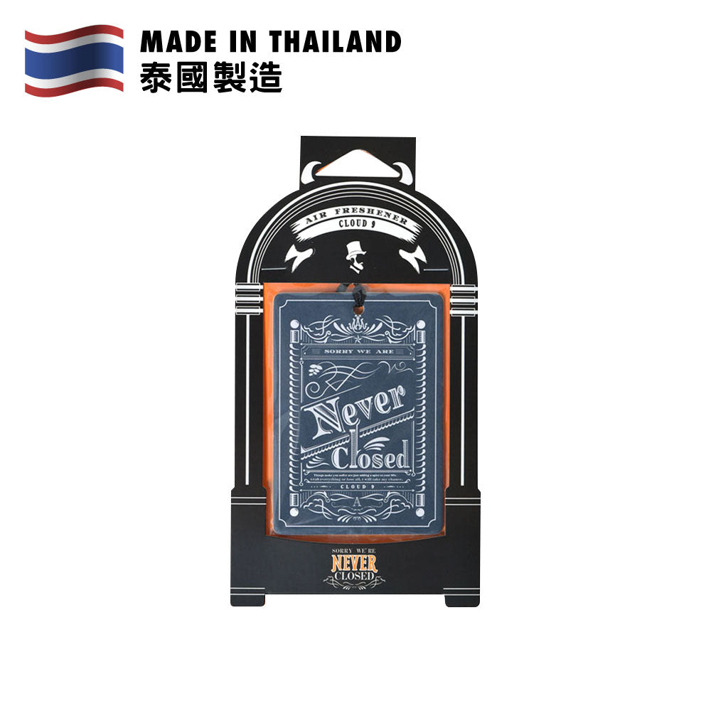 Sorry We're Never Closed Air Freshener Cloud 9