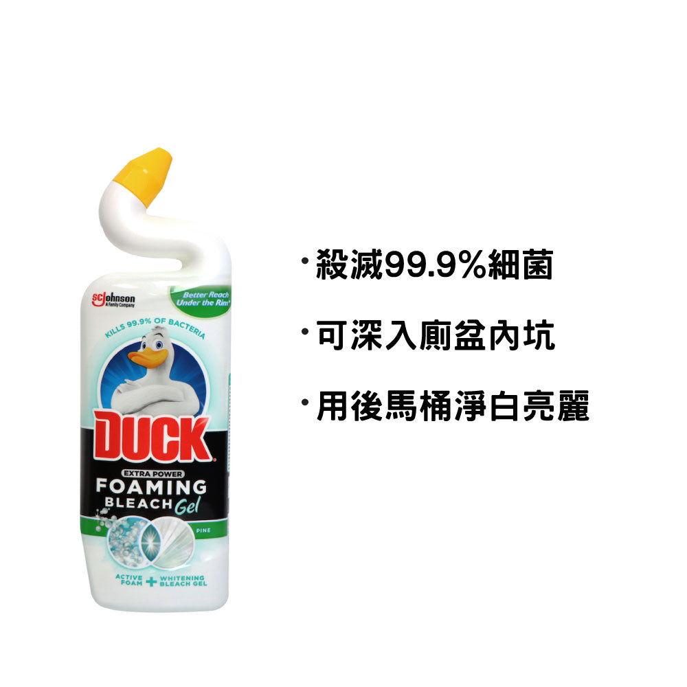 Duck Extra Power Foaming Bleach Gel 750ml (Pine)