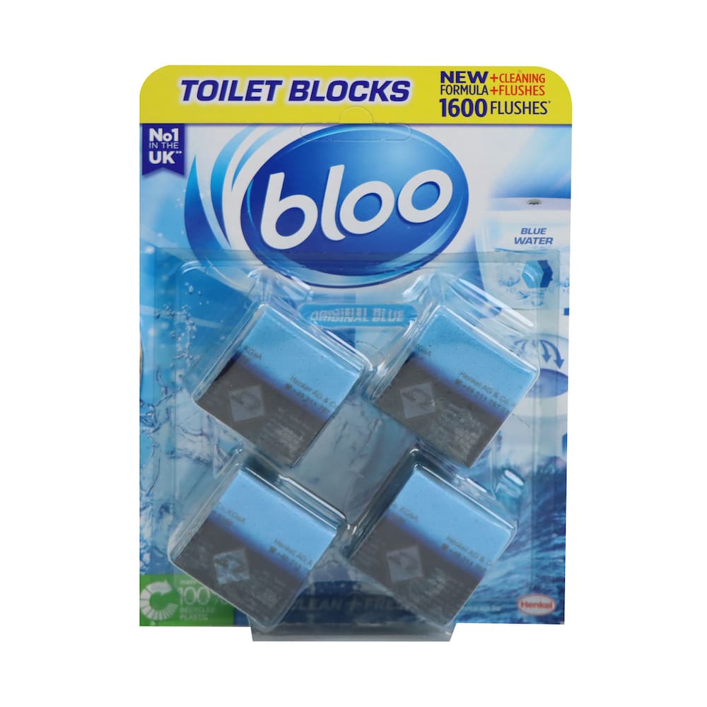 Bloo 除水垢雙效潔廁方塊 4個裝