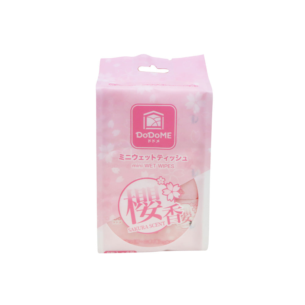 DoDoME 迷你濕紙巾 (櫻花香) 8片 x 6包