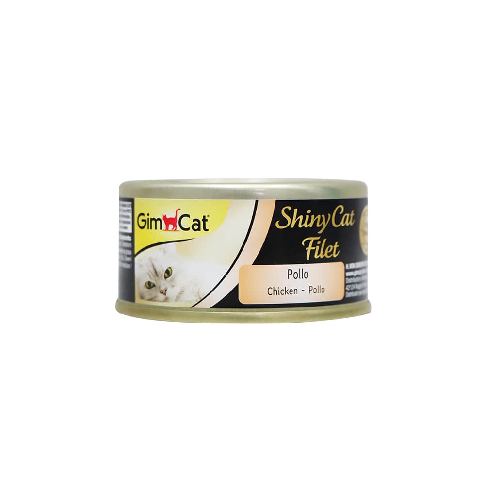GIMCAT Shiny Cat Canned Chicken Filet Rice With Soup For Cat 70g