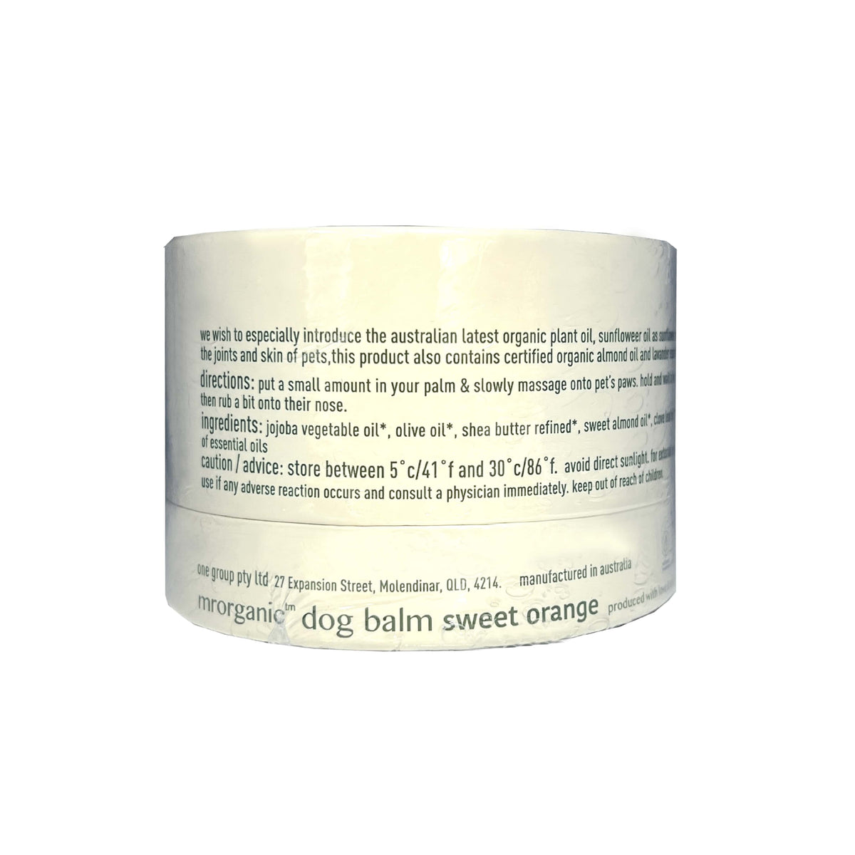 mrorganic 有機寵物掌及鼻頭膏 甜橙 40克