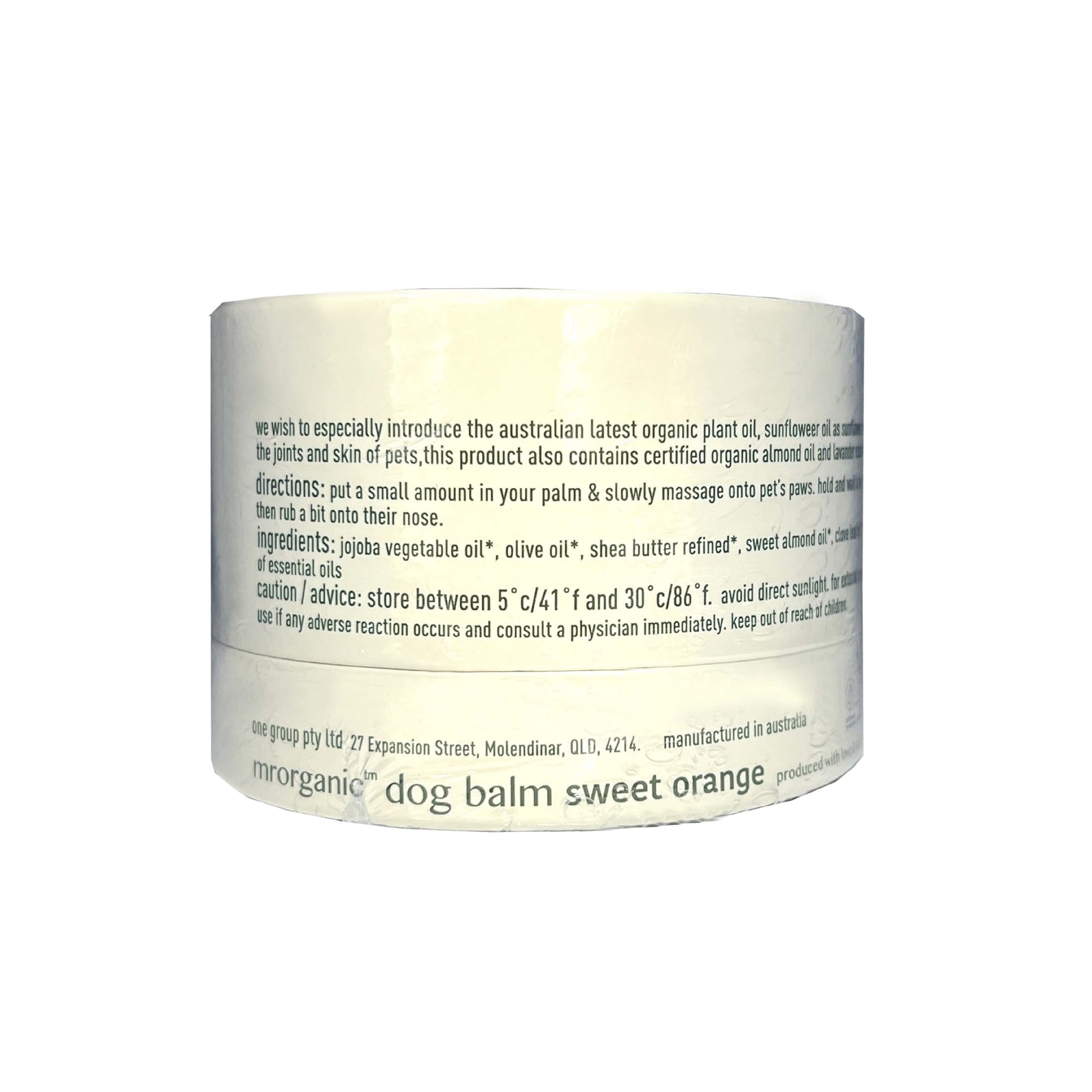 mrorganic 有機寵物掌及鼻頭膏 甜橙 40克