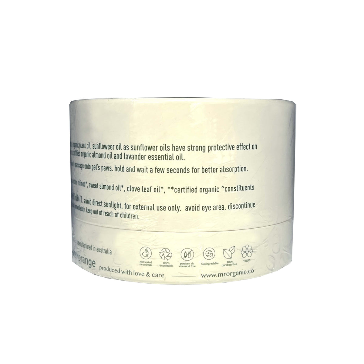 mrorganic 有機寵物掌及鼻頭膏 甜橙 40克