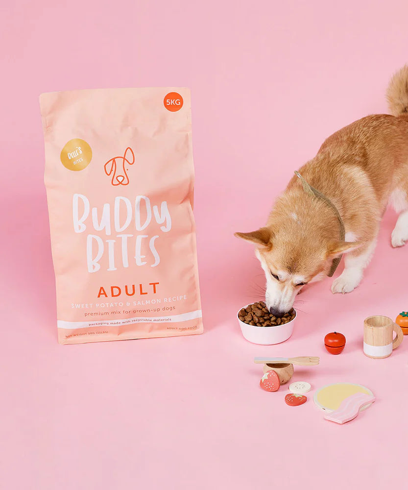 Buddy Bites 成犬三文魚蕃薯乾狗糧 2公斤