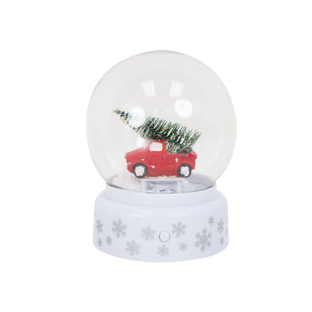 白色聖誕水晶球 (運送聖誕樹款)