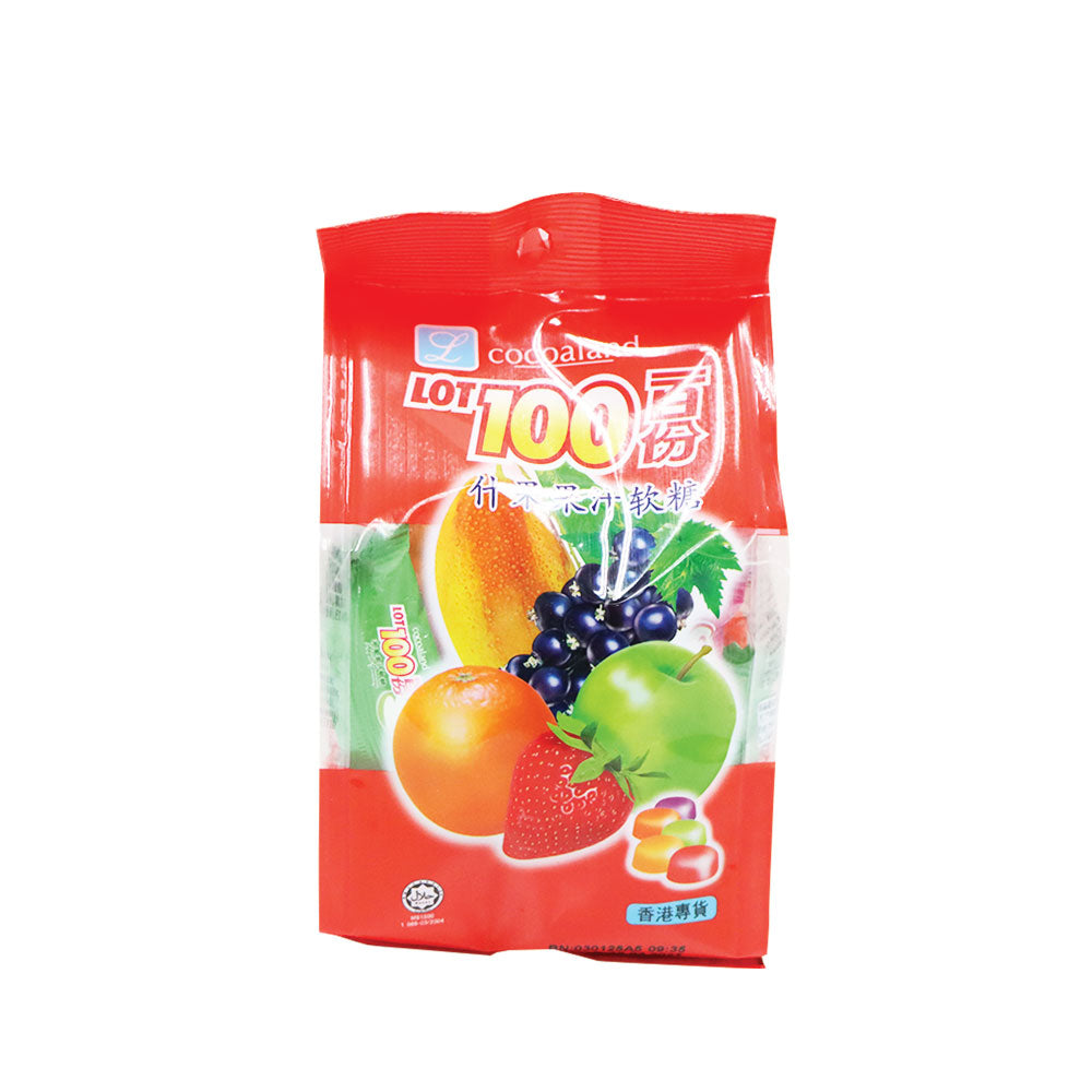 Cocoaland Lot 100一百份 雜果軟糖 150克