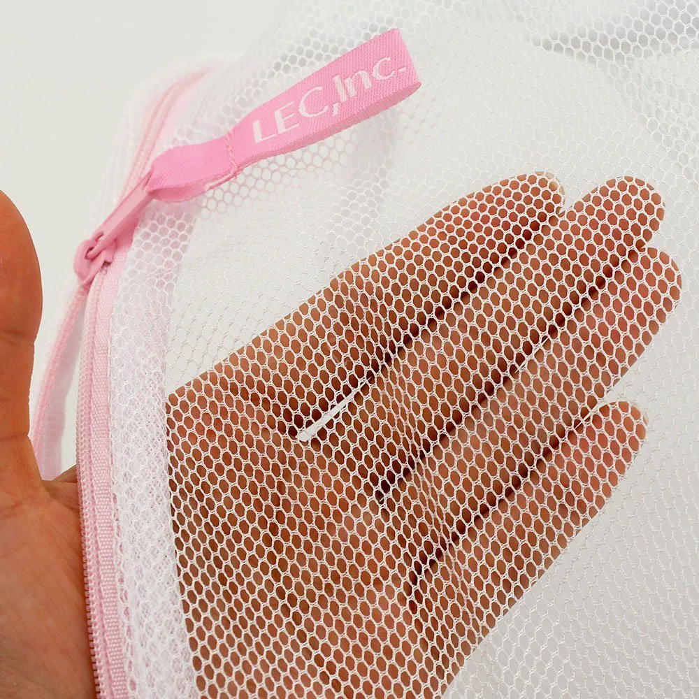 LEC Happy Laundry! Round Laundry Net for Lingerie 24cm