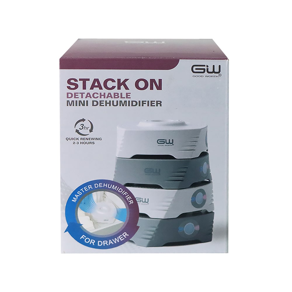 Good Worth Detachable Mini Stackable Dehumidifier 4PCS Set