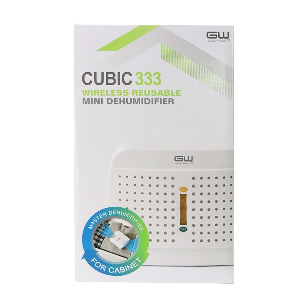 Good Worth Cubic 333 Mini Wireless Reusable Dehumidifier
