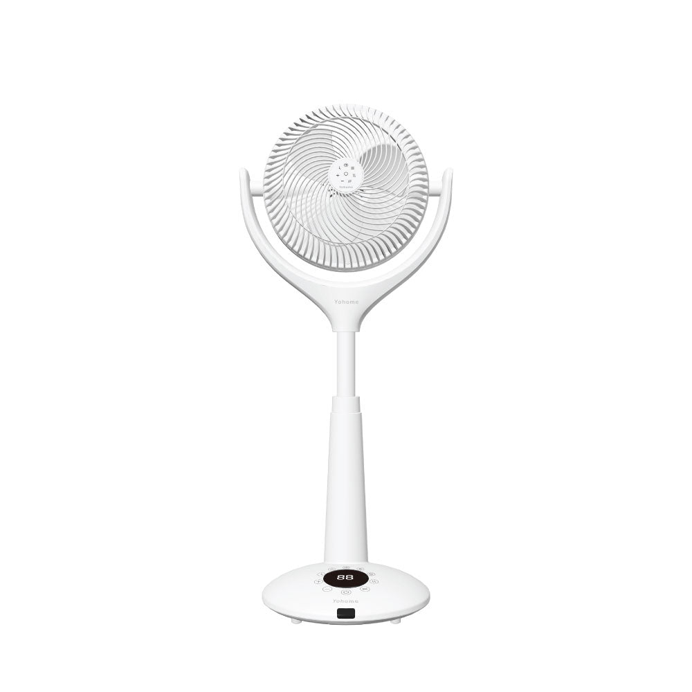 Yohome 5D Omni-Directional Dual-Sided Convection Smart Voice-Activated Fan PRO