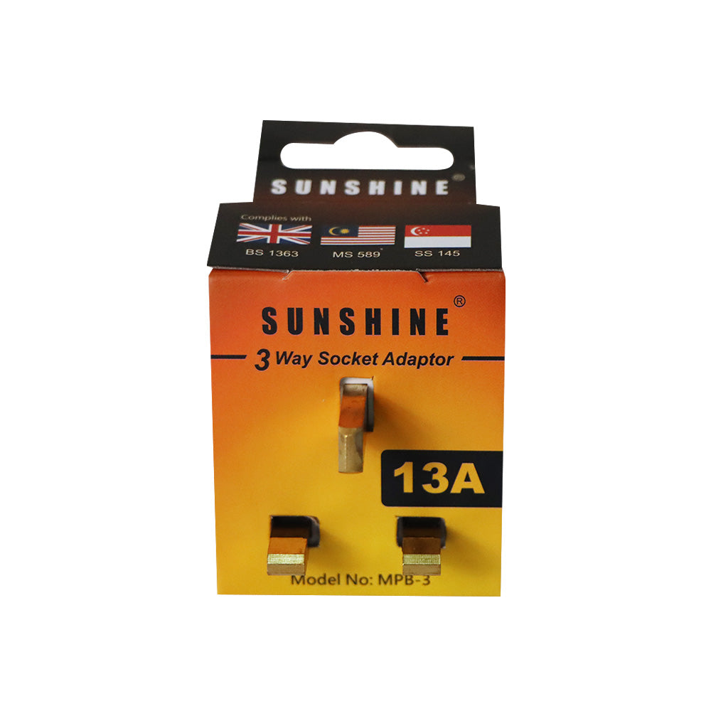 Sunshine MPB-3三位三腳萬能插座
