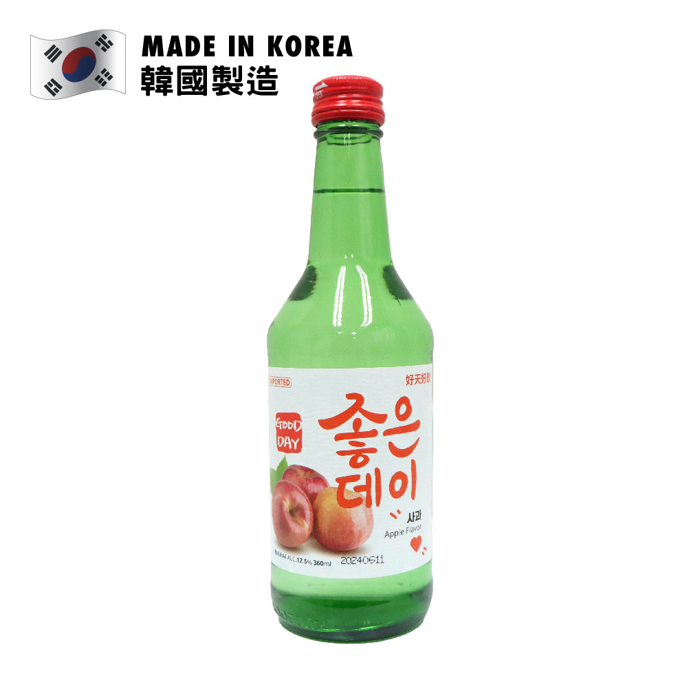 Muhak Good Day Red Soju Apple Flavour 360 ml